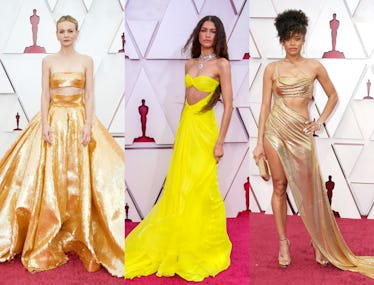 Zendaya Wears Yellow Valentino Dress at Oscars 2021