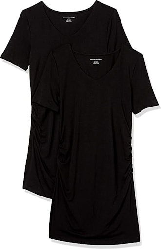 Amazon Essentials Maternity V-Neck T-Shirt (2-Pack)