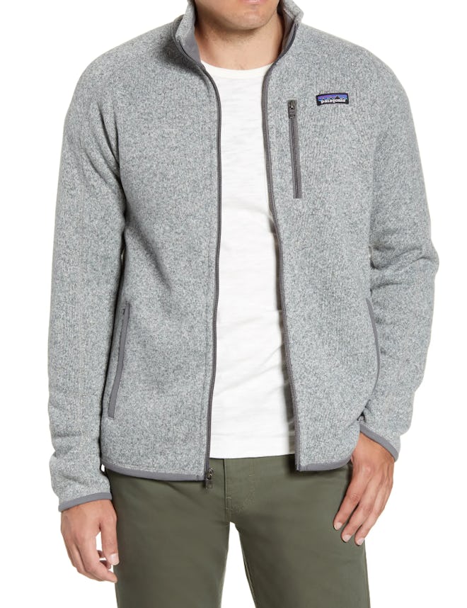 Patagonia Better Sweater Zip Jacket in Stonewash