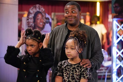 Kenan and his daughters on Kenan via the NBC press site