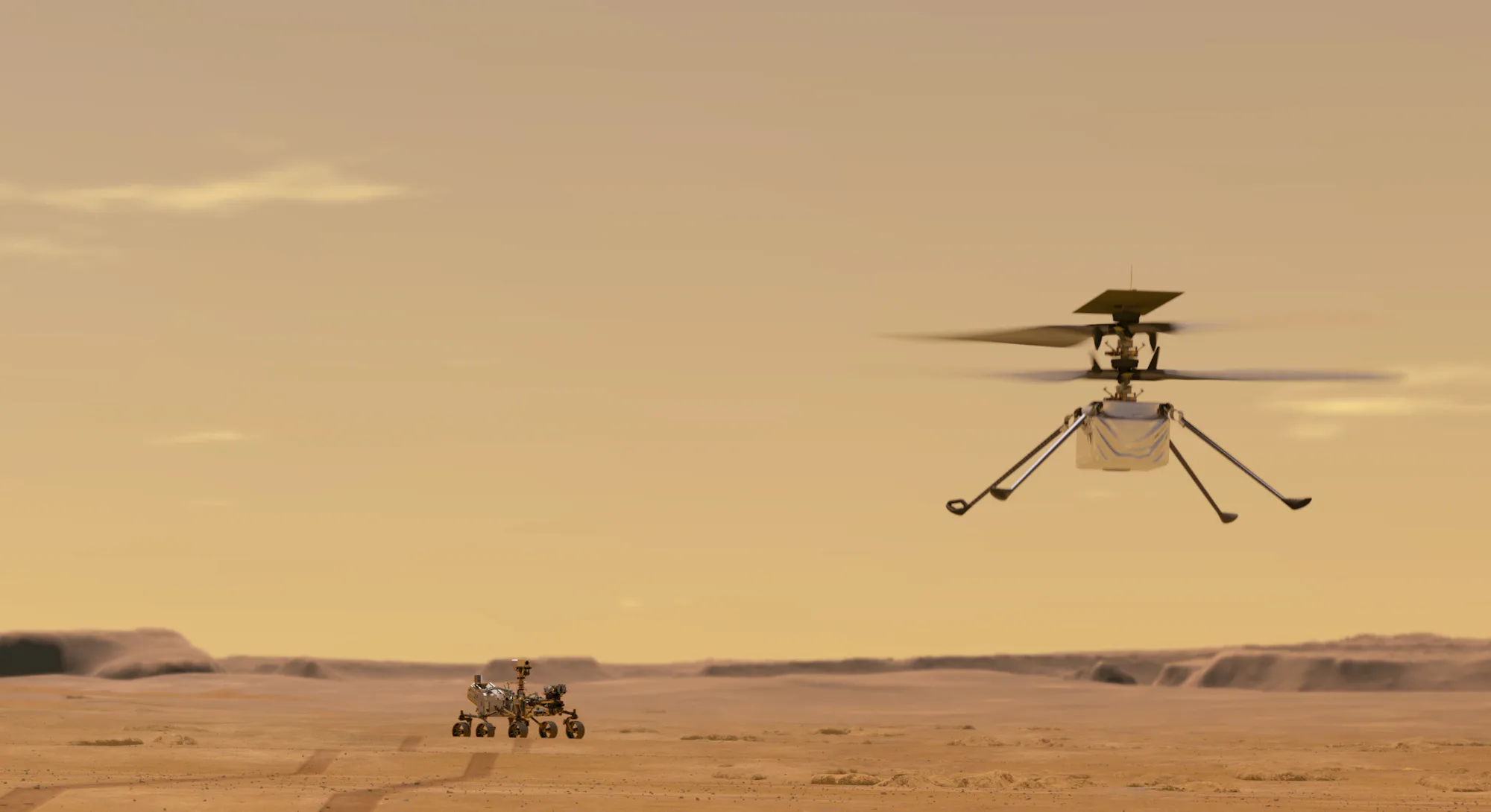 Real Rover Ingenuity Ingenuity is getting faster and farther — watch