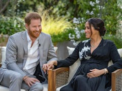 Prince Harry and Meghan Markle sit down for an interview with Oprah.