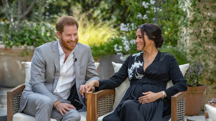 Prince Harry and Meghan Markle sit down for an interview with Oprah.