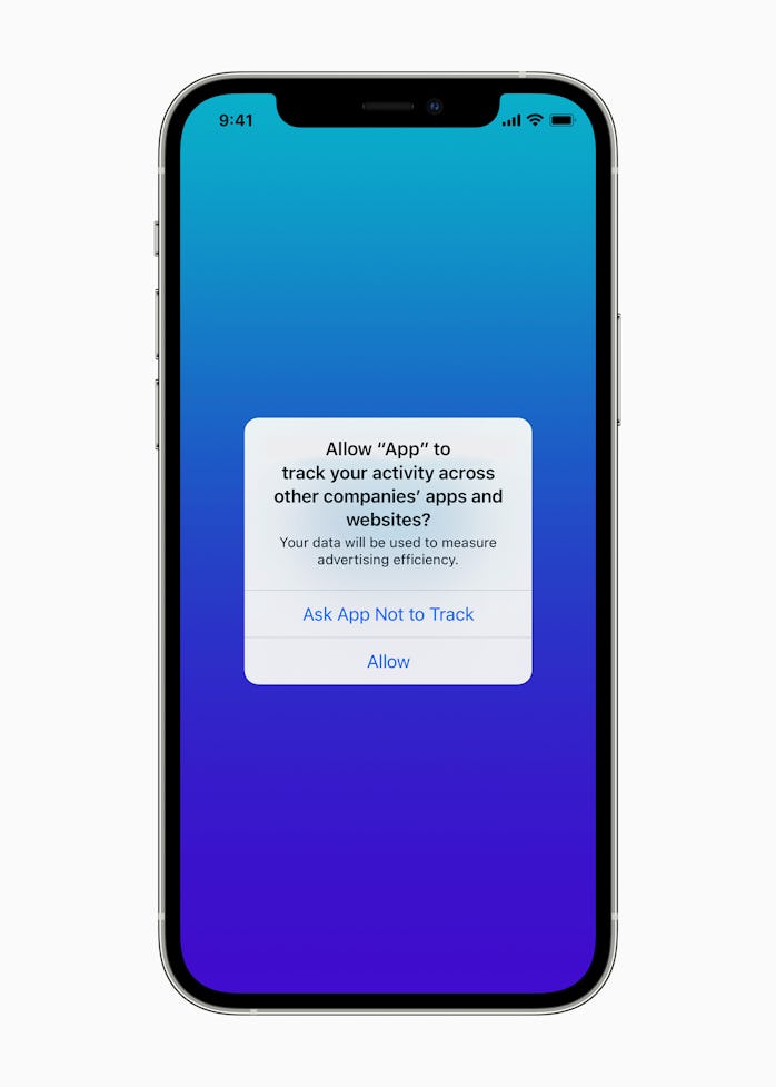 A new screen in iOS 14.5 will ask you if you want apps to track you or not. It’s gonna be hell for F...
