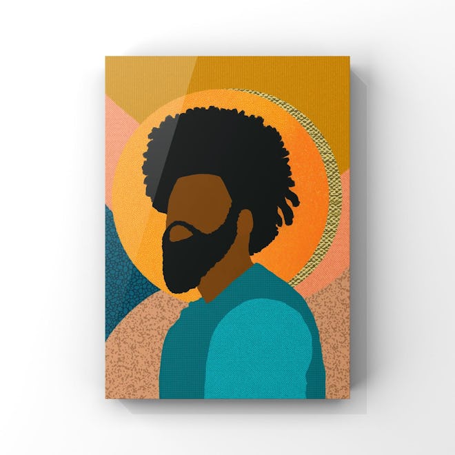 SagMoonPaperCo - Confident, Black Man Collage Illustration