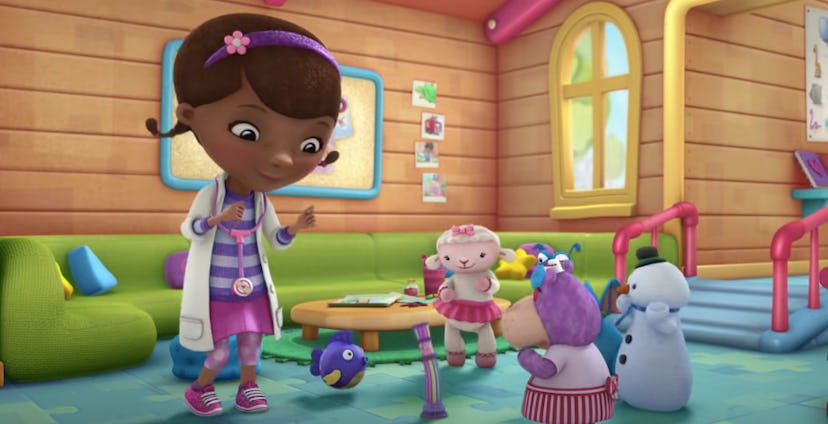 Doc McStuffins and friends dance together in this show for 2 year olds