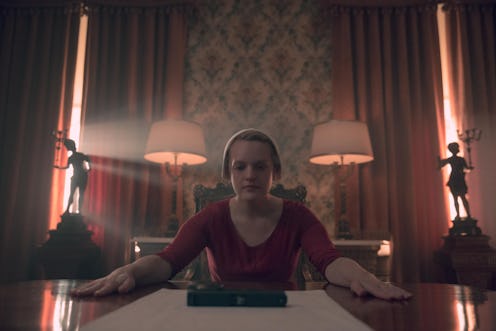 Elisabeth Moss as June in The Handmaid's Tale via Hulu Press Site