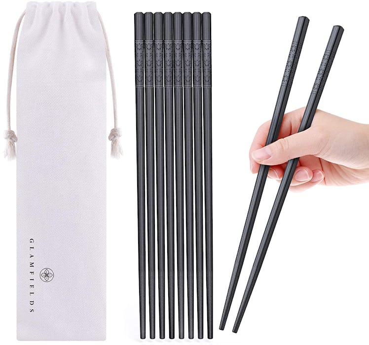 GLAMFIELDS Fiberglass Chopsticks (5 Pairs)