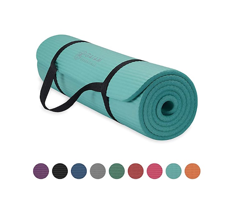 Gaiam Essentials Thick Yoga Mat