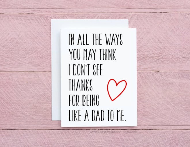 Sentimental Father's Day Card