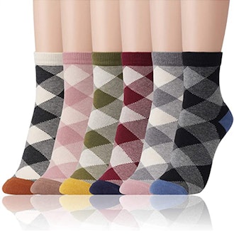These patterned options from Kikiya are some of the best socks for Converse on Amazon.