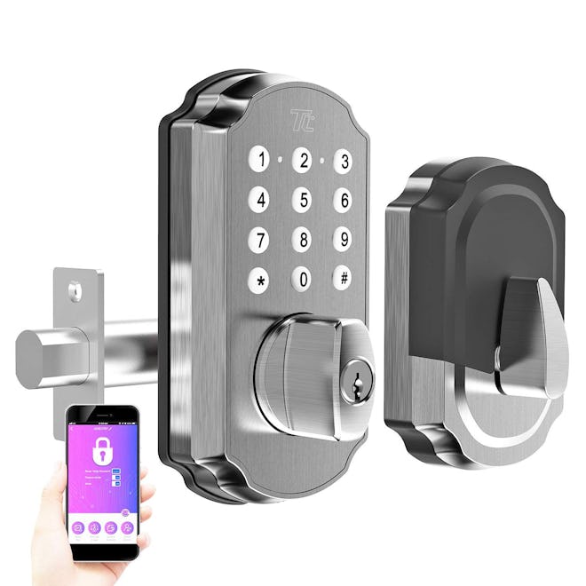 TL115 Smart Lock with Keypad and Voice Prompts