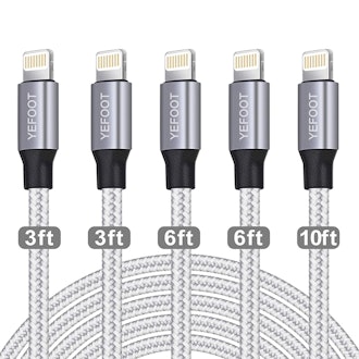YEFOOT iPhone Chargeres (5 Pack)