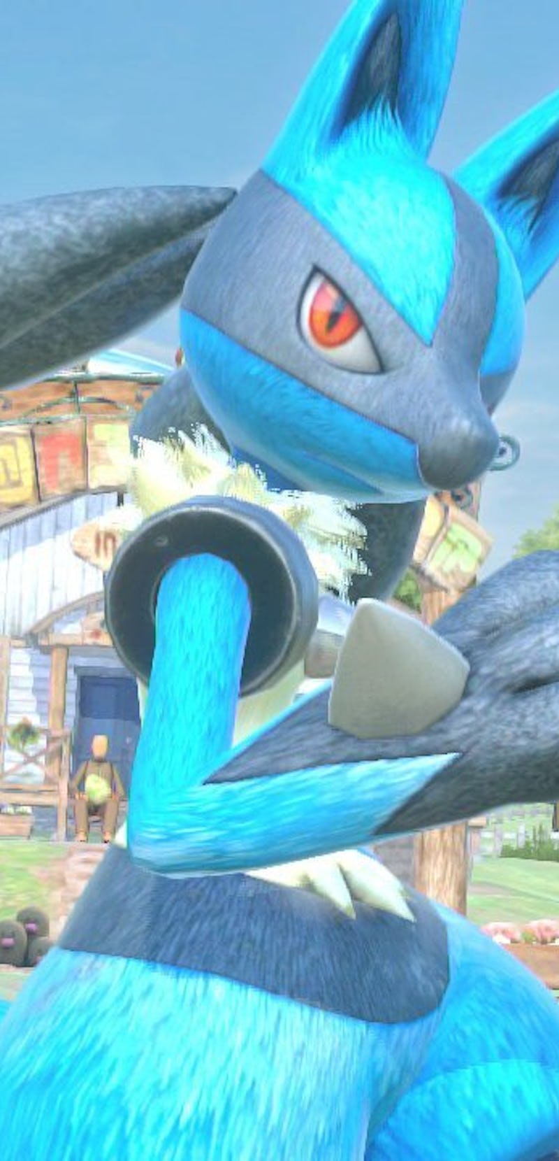 lucario from pokken tournament dx