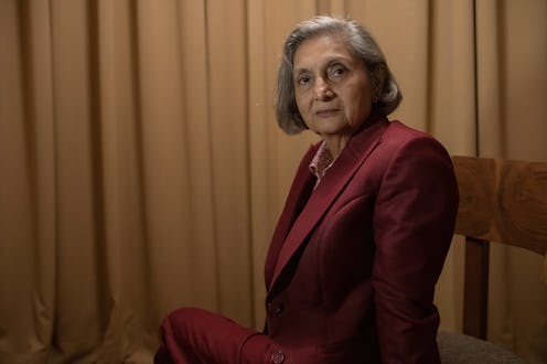 Ma Anand Sheela in 'Searching For Sheela,' via the Netflix press site.