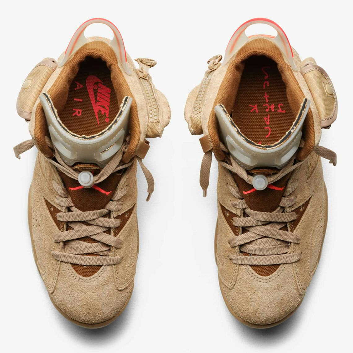Nike's Travis Scott 'British Khaki' Jordan 6 sneaker drops this week