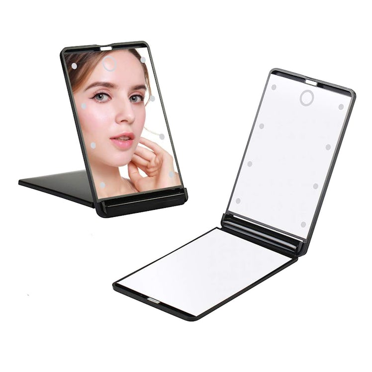 Feruaro Portable LED Lighted Makeup Mirror