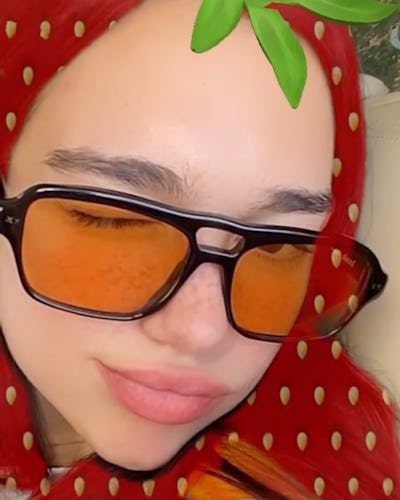 Why Lexxola s Orange Sunglasses Have Become Such A Hit With Celebs