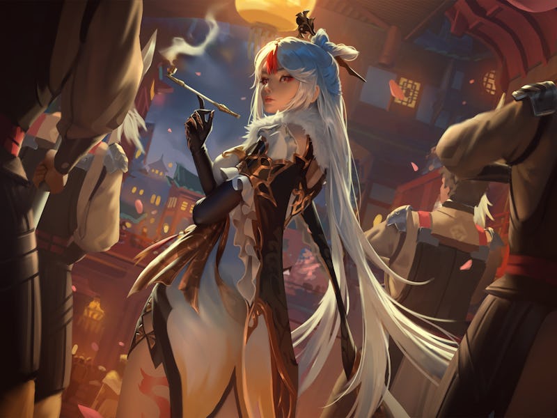 Ningguang Genshin Impact Birthday Art