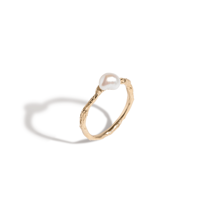 Venus Organic Pearl Gold Ring