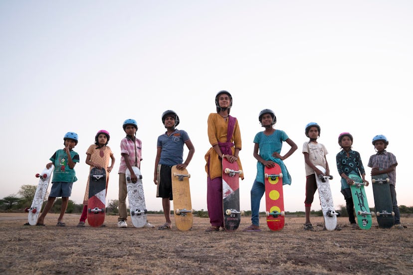 'Skater Girl' follows a teenage girl from rural India as she develops a passion for skateboarding. P...