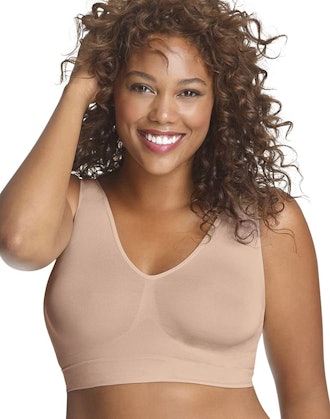 JUST MY SIZE Pure Comfort Seamless Wire-Free Bra