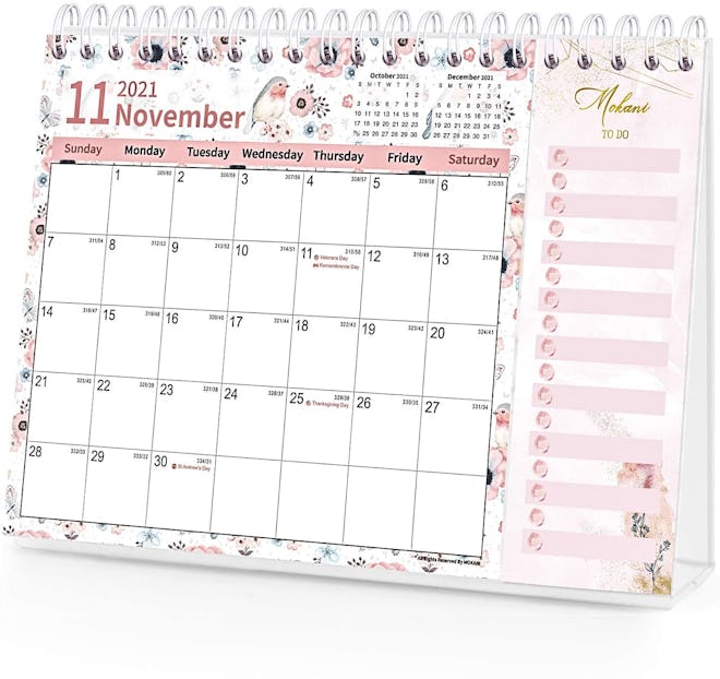 Mokani 2021-2022 Desk Calendar