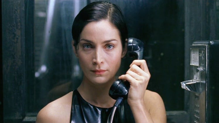 Carrie Anne Moss as Trinity in The Matrix