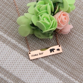 ENSIANTH Mama Bear Necklace
