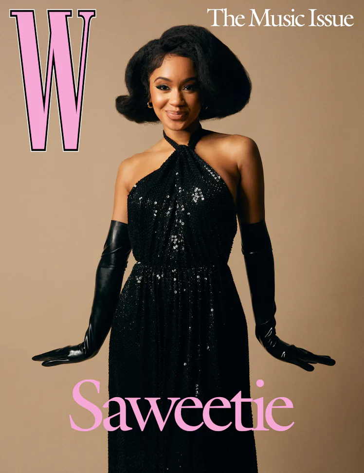 Saweetie on the cover of W magazine