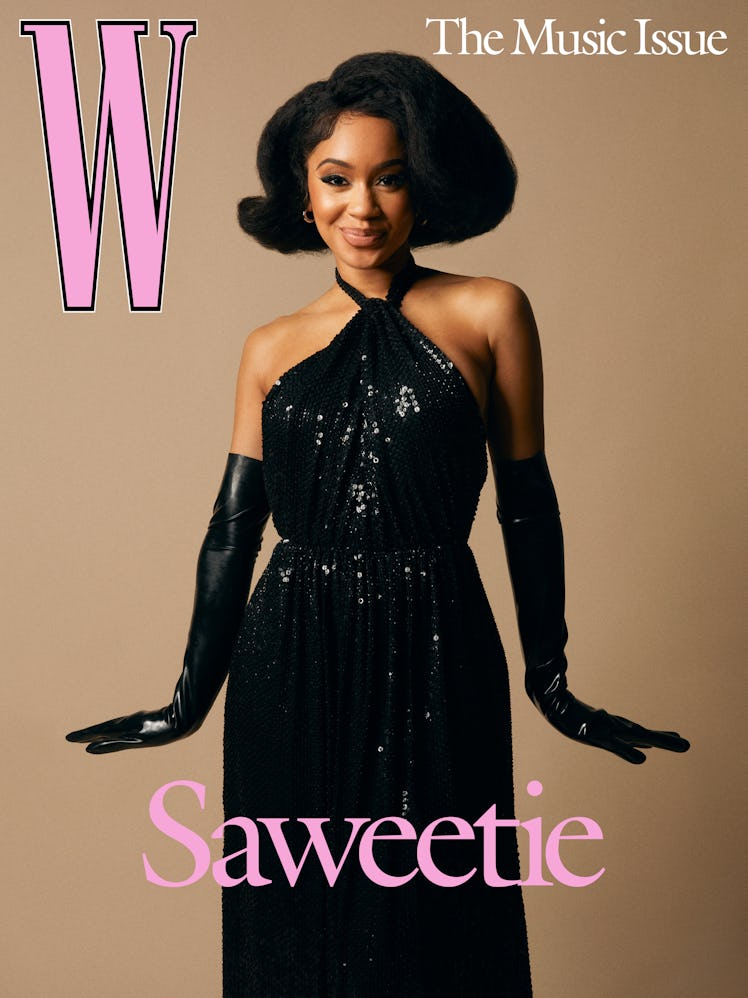 Saweetie on the cover of W magazine