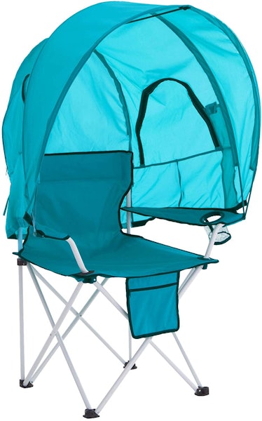 BrylaneHome Camp Chair With Canopy