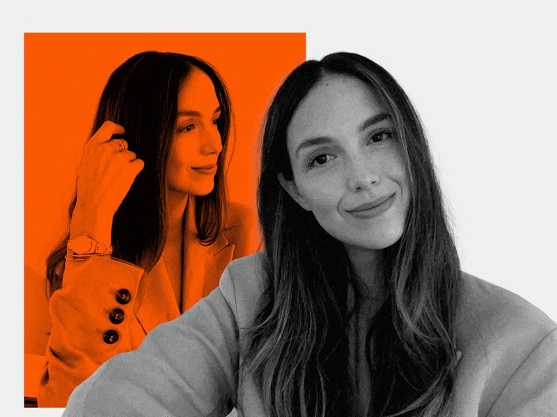 Nail artist, Betina Goldstein wearing her vintage Rolex watch