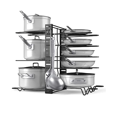 Devan Pots and Pans Adjustable Organizer