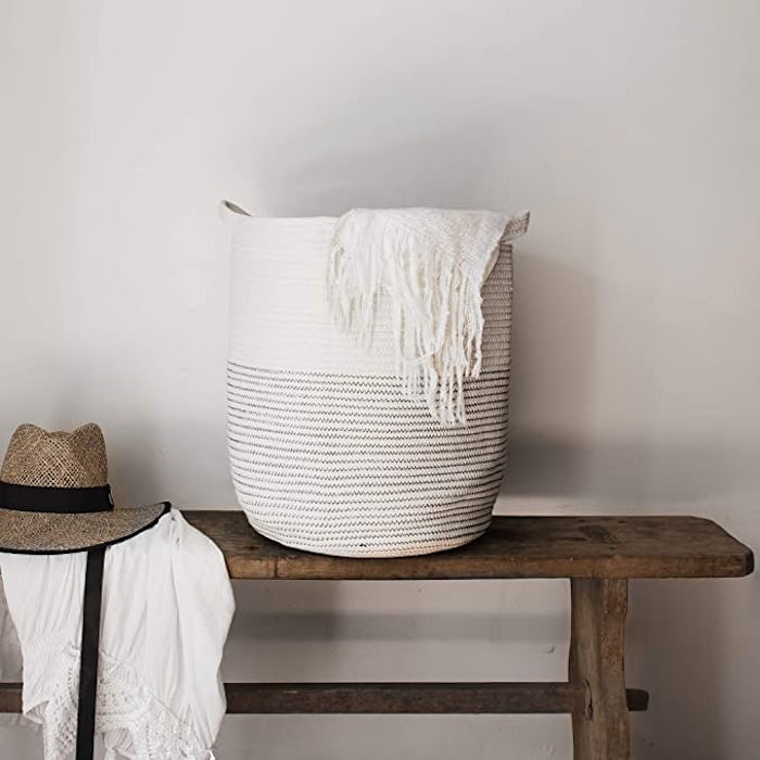 GooBloo Extra Large Woven Storage Basket