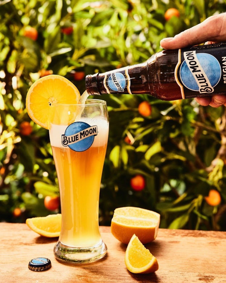 Here's how to enter Blue Moon's Tree Farm sweepstakes for a chance to win a year of free brews.