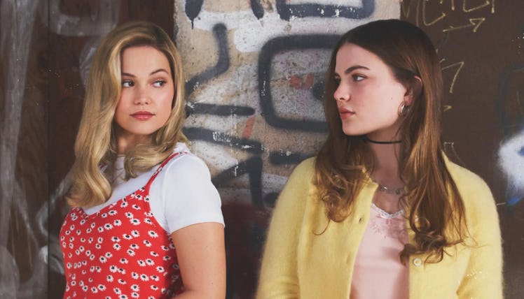 Chiara Aurelia as Jeanette and Olivia Holt as Kate in Freeform's 'Cruel Summer' also on Hulu
