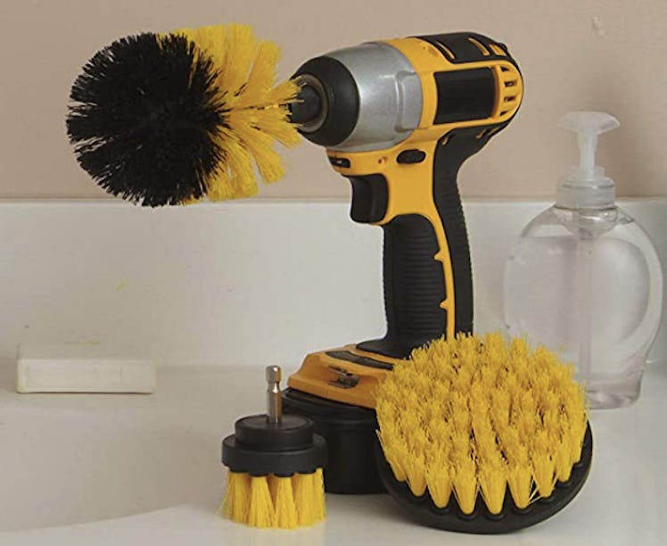 Useful Products Drill Brush Power Scrubber Attachment