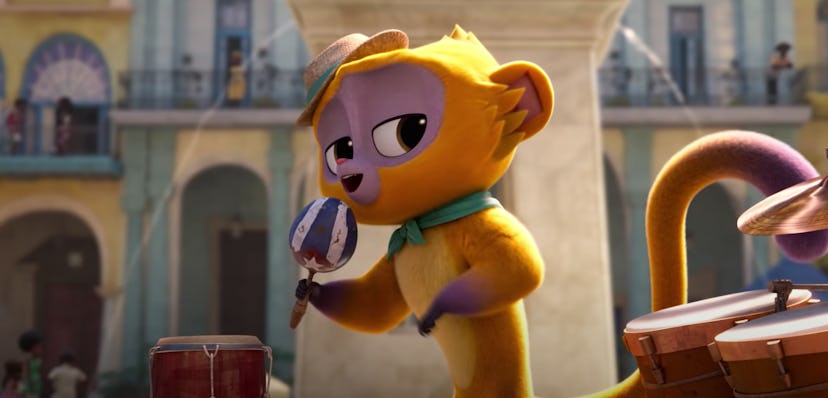 Lin-Manuel Miranda stars as 'Vivo' in Netflix's new animated film, Vivo.
