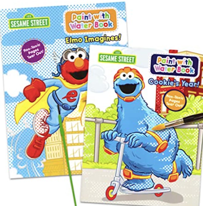 Sesame Street Paint With Water Books