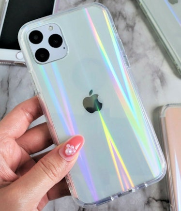 Holographic Transparent Clear iPhone Case