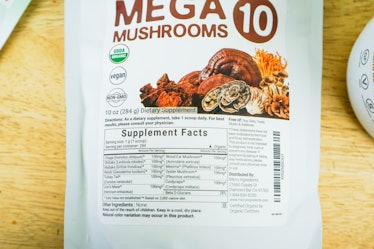 Micro Ingredients mushroom powder supplement mega 10 packet