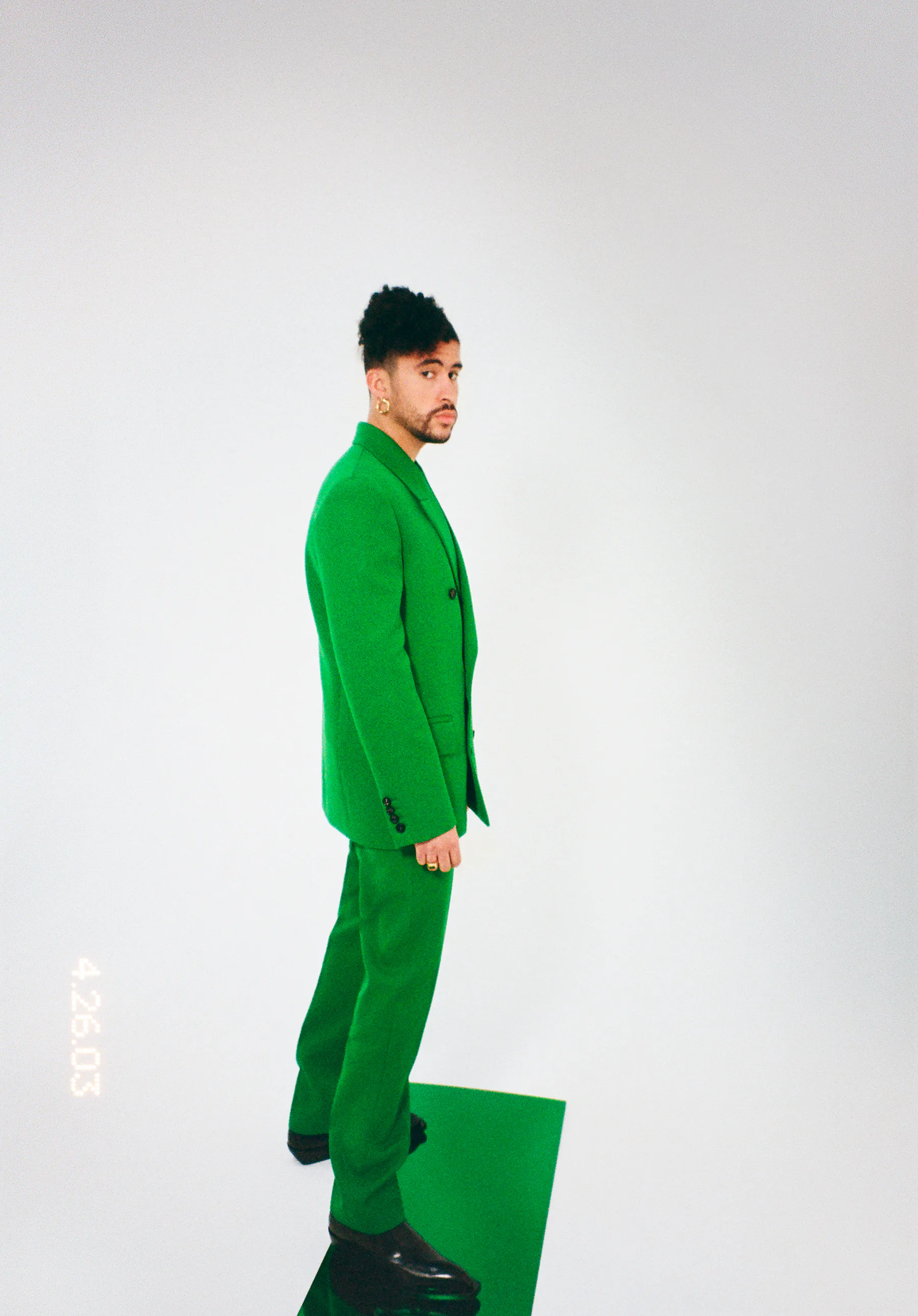 green dress bad bunny Bodycon Dress - Spearmint Teeth main image 1