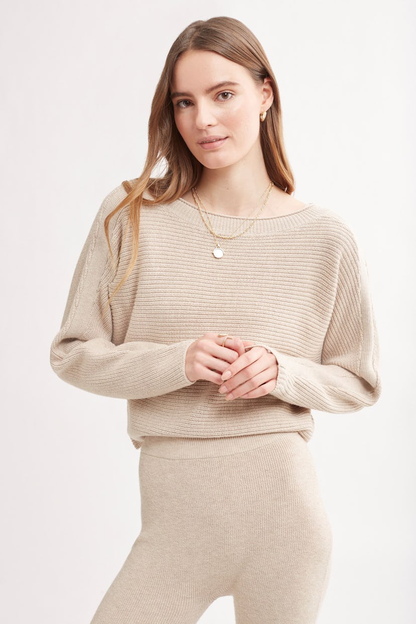 Lodi Ribbed Knit Pullover Sweater