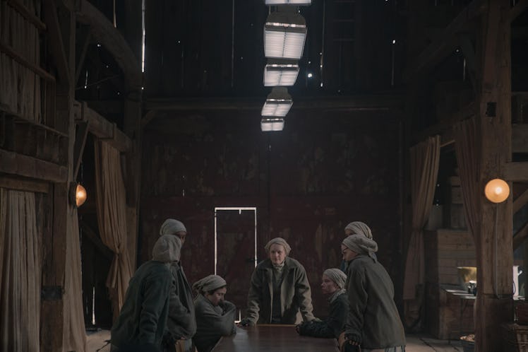 The cast of The Handmaid's Tale