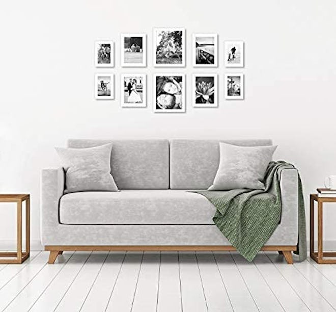 Americanflat White Gallery Wall Picture Frame Set (10-Piece)