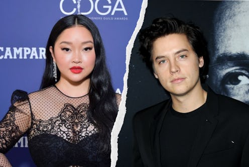 Cole Sprouse & Lana Condor of HBO Max's 'Moonshoot.' Photos via Joshua Blanchard/Getty Images Entert...