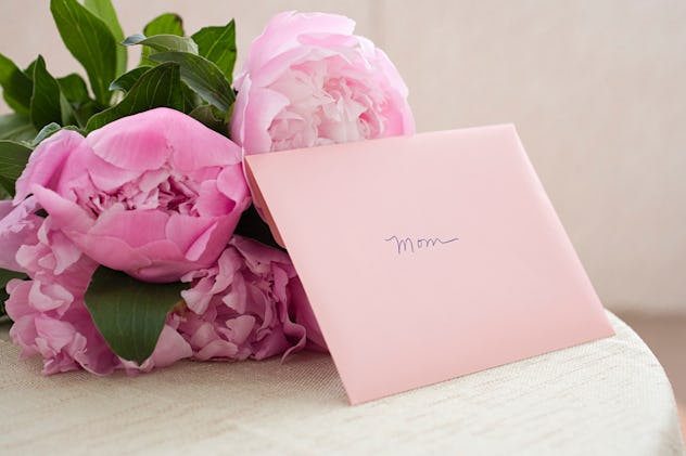 A handmade card  is a great DIY mother's day gift idea 