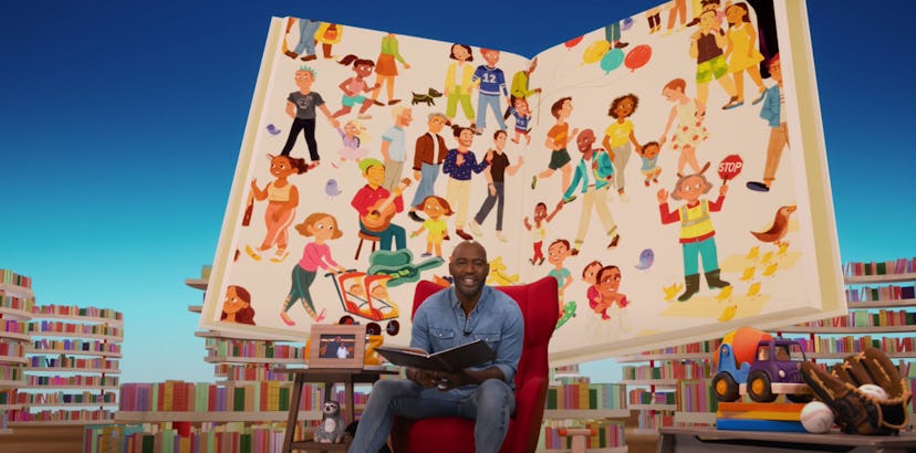 Black celebrities read stories by Black authors in Netflix's original storytime series, 'Bookmarks.'