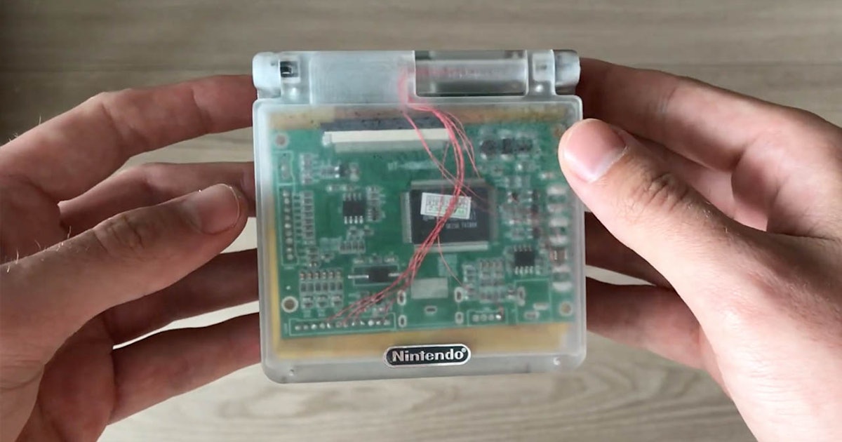 Someone’s made a Nintendo Wii you can put in your pocket